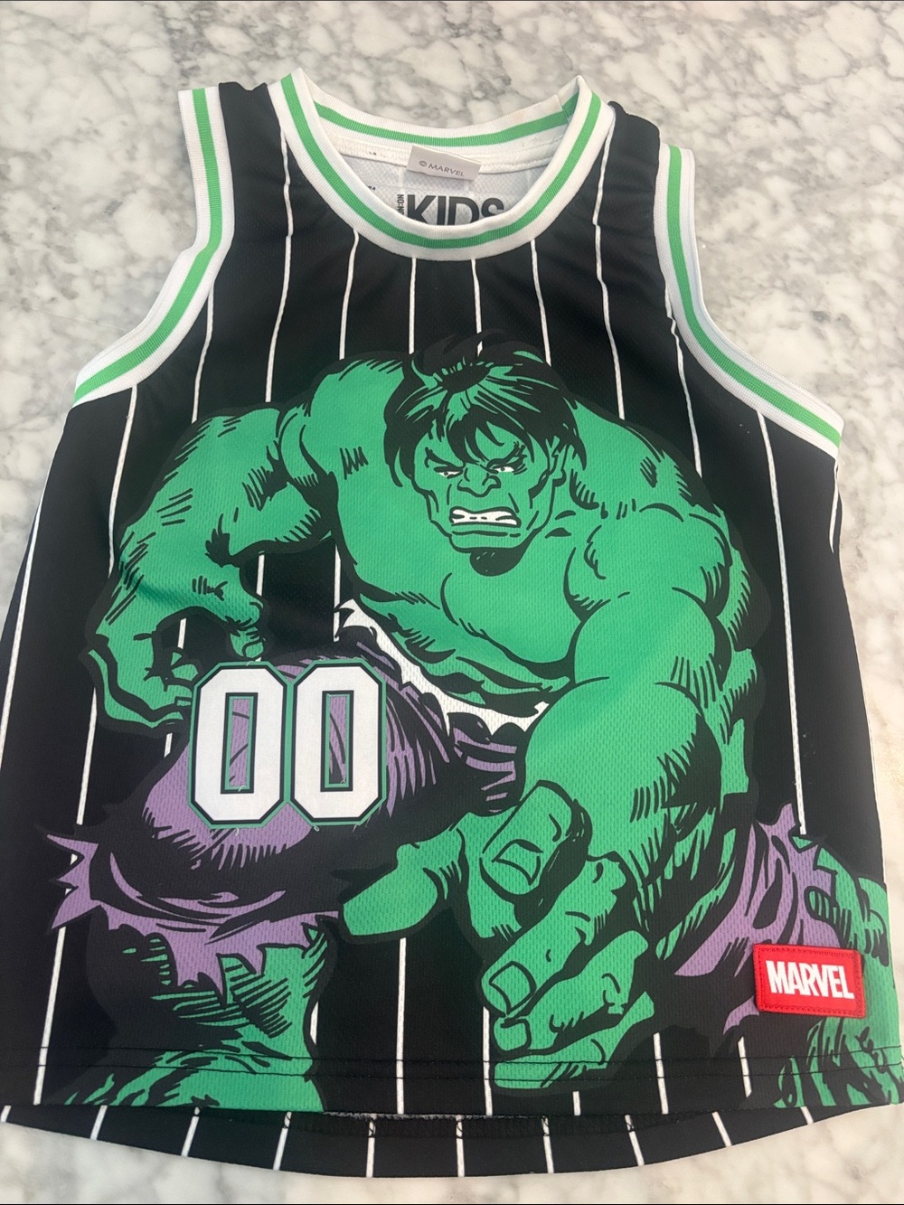 Cotton On Kids marvel hulk basketball tank